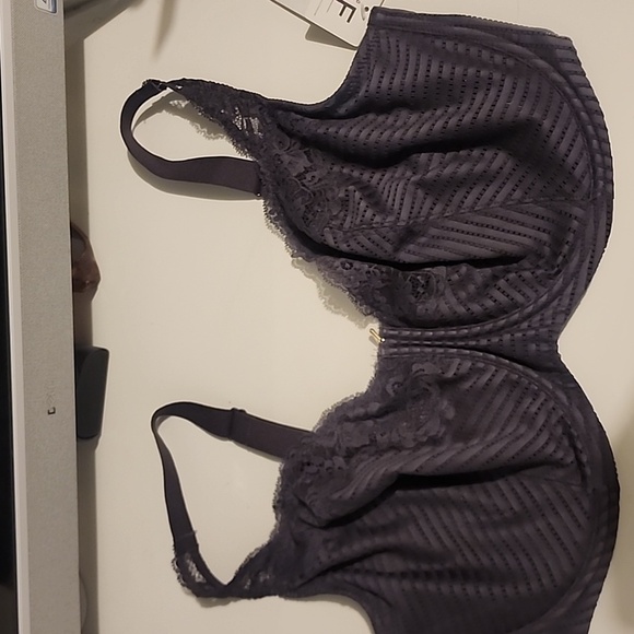 CHANTELLE EASY FREE UNDERWIRE GRAY BRA 42 F /42 DDD - Picture 1 of 6